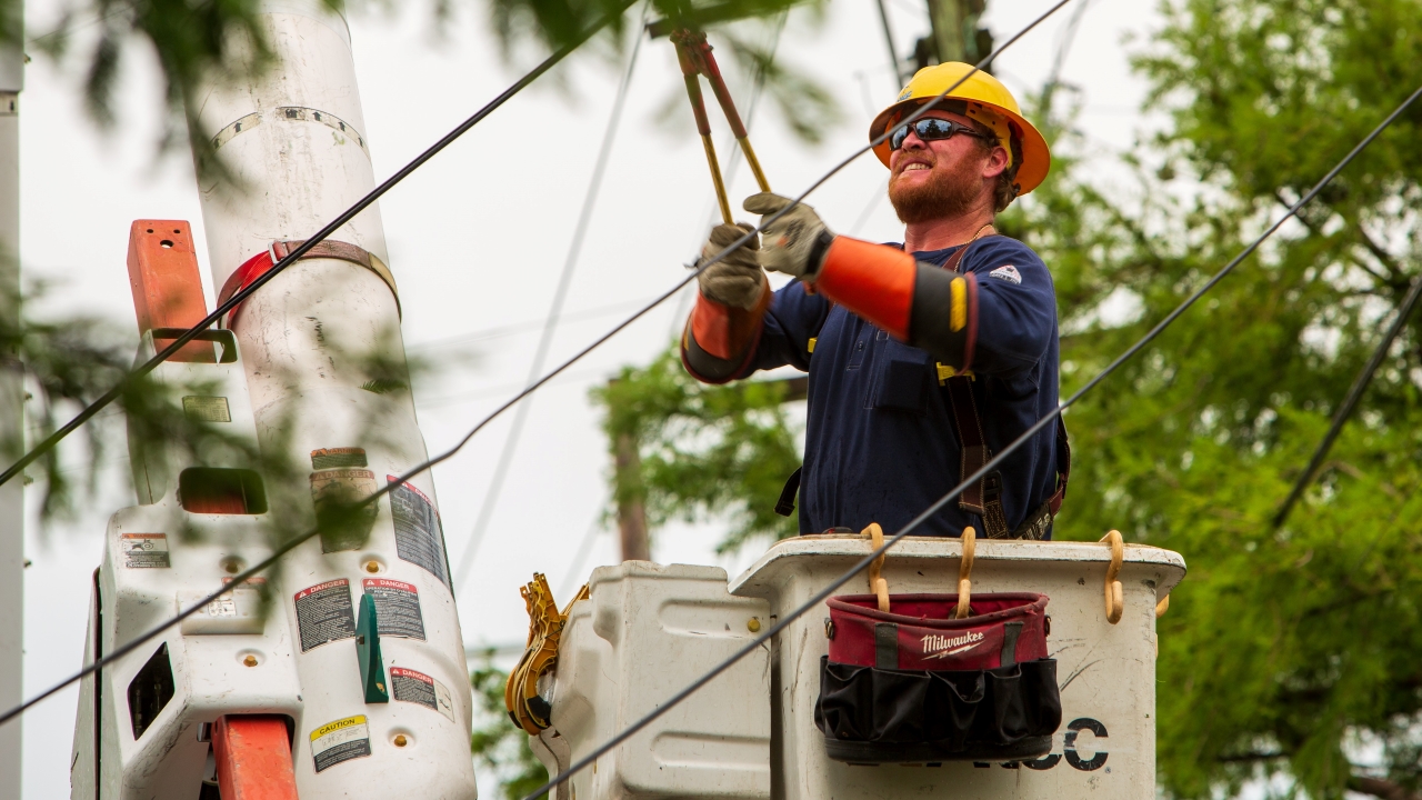 The company was recognized for its mutual assistance work supporting Duke Energy.